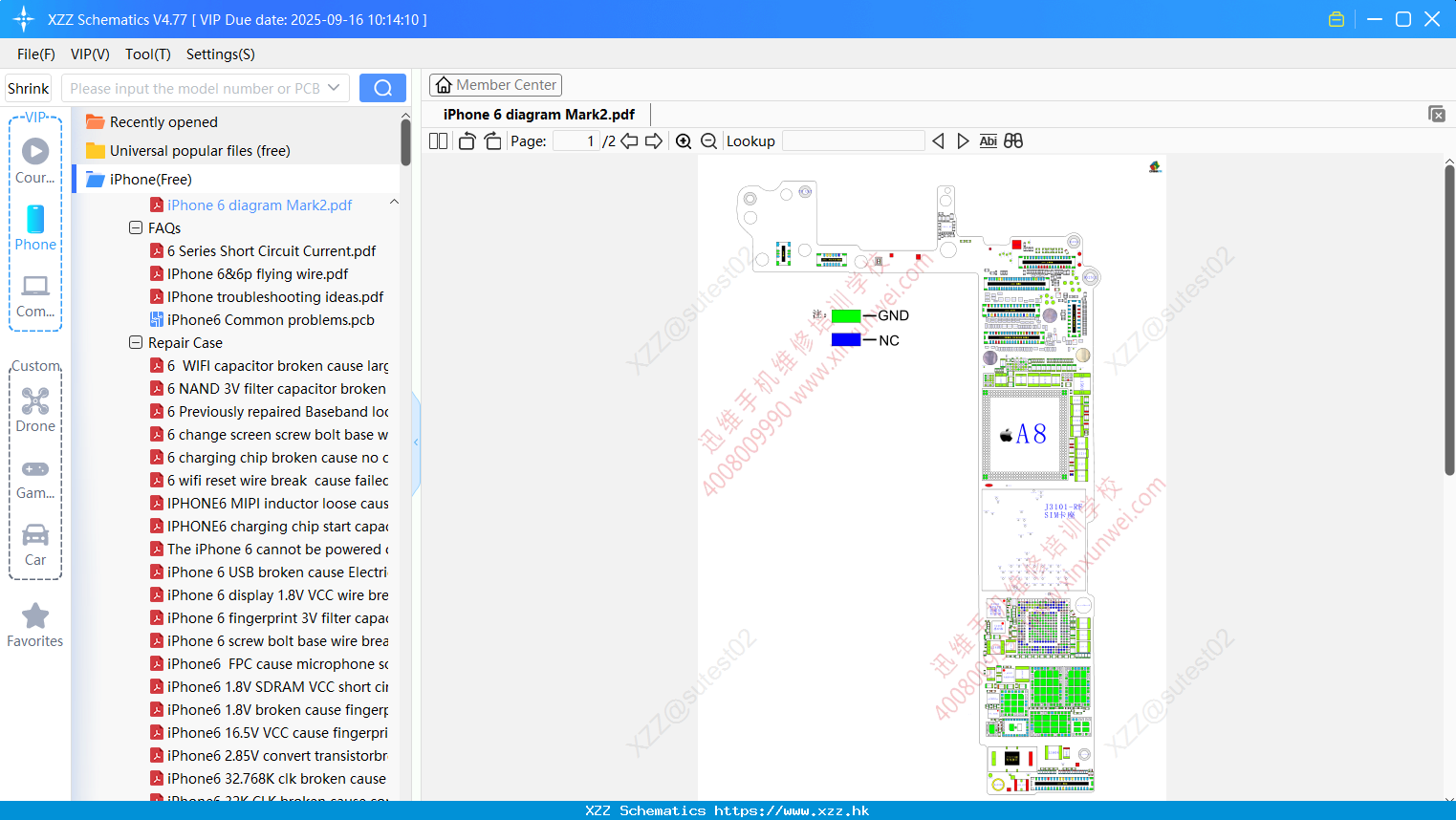 IPhone 6 Diagram Mark2